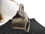 サンローラン カバスバッグスモール YSL レザー灰 クラシックYSLカバ ハンドバッグ@ 75