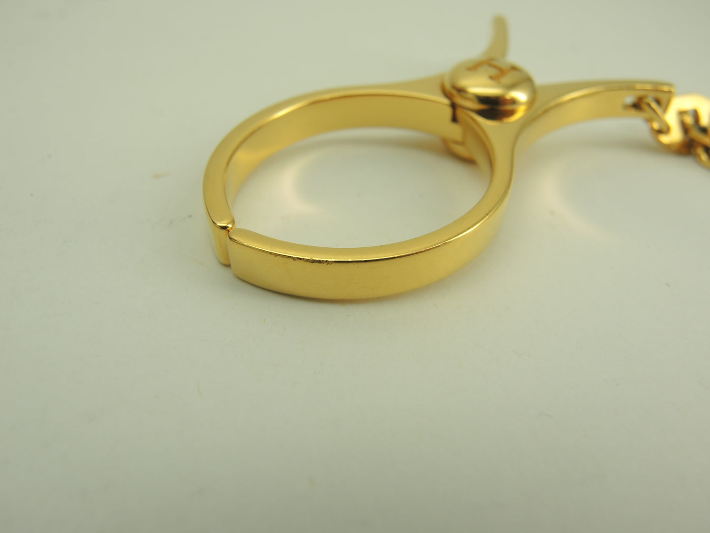 エルメス バッグチャーム フィルー ゴールド キーリング グローブホルダー 美品@ 11