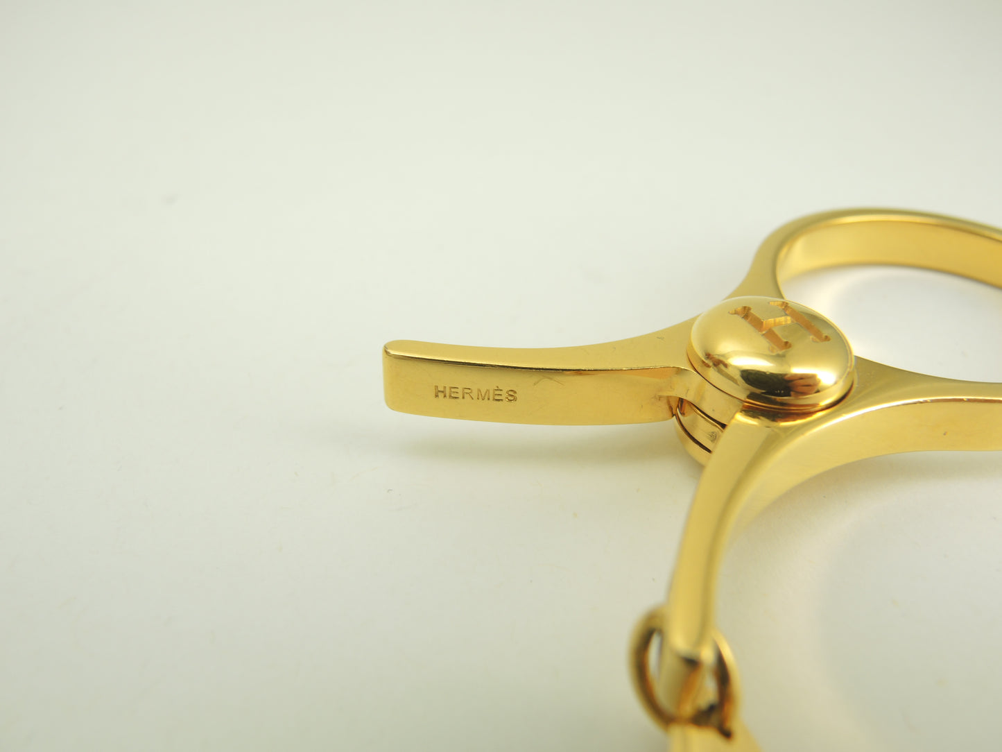 エルメス バッグチャーム フィルー ゴールド キーリング グローブホルダー 美品@ 11