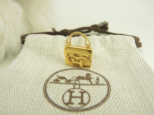 エルメス ペンダントトップ コンスタンス ゴールド ネックレス チョーカー 美品@ 4