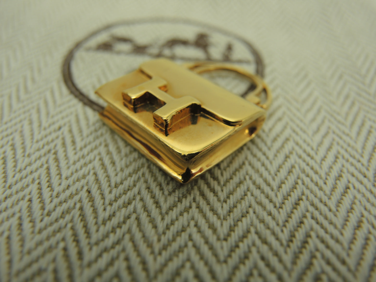 エルメス ペンダントトップ コンスタンス ゴールド ネックレス チョーカー 美品@ 4