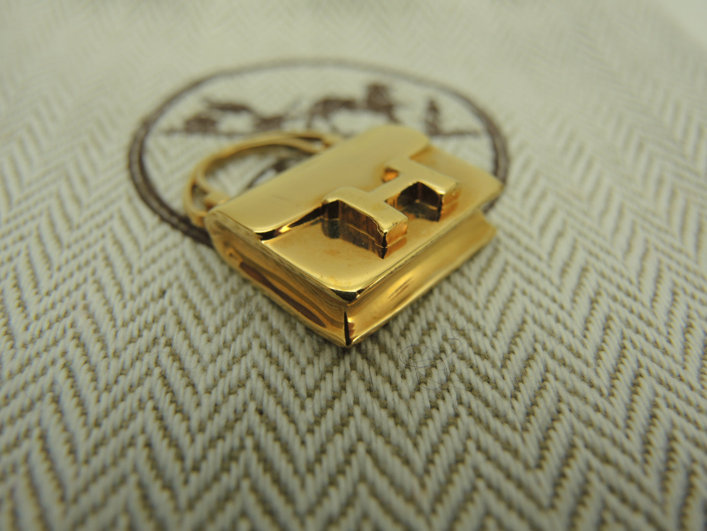 エルメス ペンダントトップ コンスタンス ゴールド ネックレス チョーカー 美品@ 4