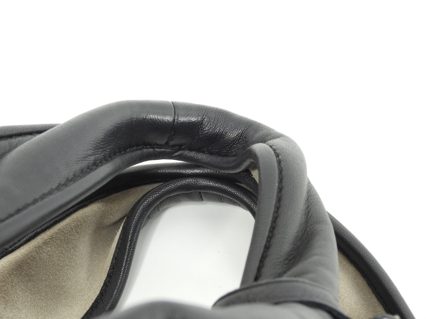 ロエベ ハンドバッグ カリエPM ナッパレザー黒 ゴールド金具 ハンドバッグ 極美品@010901