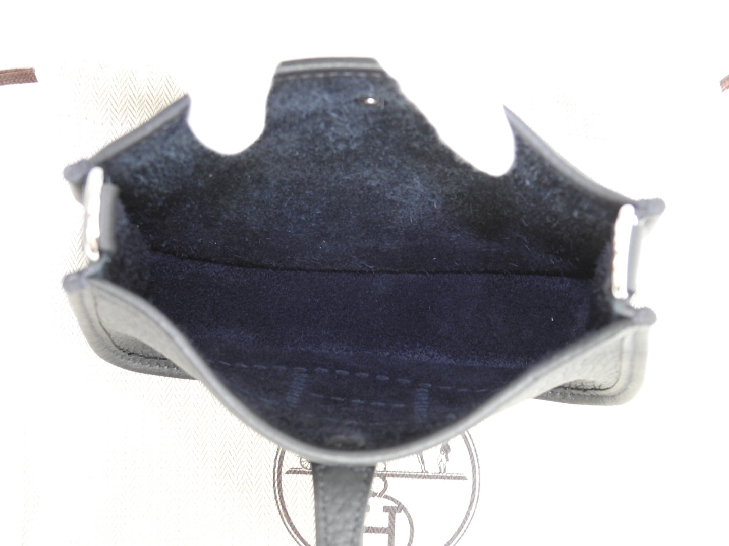 エルメス エヴリンTPM トリヨンクレマンス 黒 ポシェットバッグ シルバー金具 新品@W 2