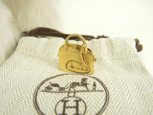 エルメス ペンダントトップ ボリード ゴールド ネックレス チョーカー 美品@ 3