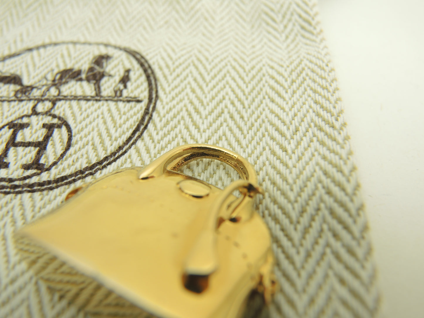 エルメス ペンダントトップ ボリード ゴールド ネックレス チョーカー 美品@ 3