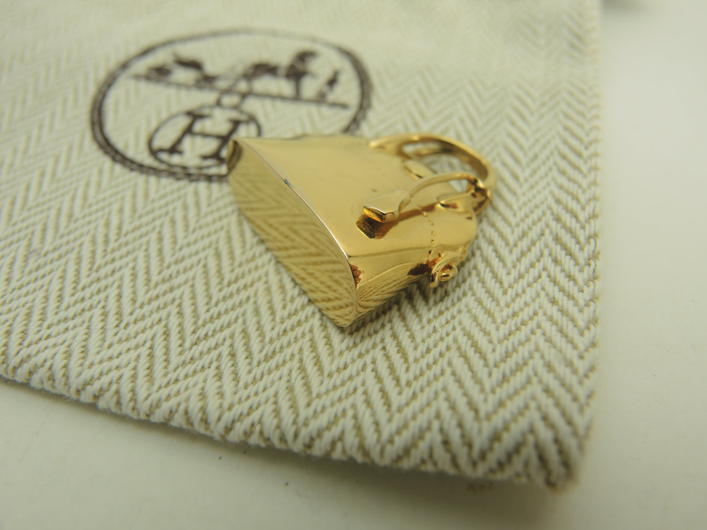 エルメス ペンダントトップ ボリード ゴールド ネックレス チョーカー 美品@ 3