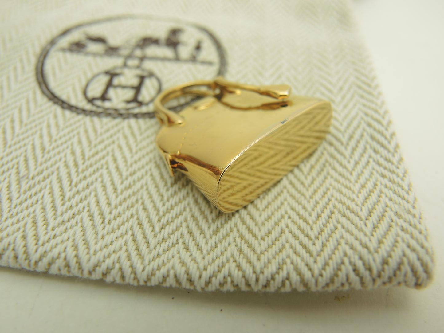 エルメス ペンダントトップ ボリード ゴールド ネックレス チョーカー 美品@ 3