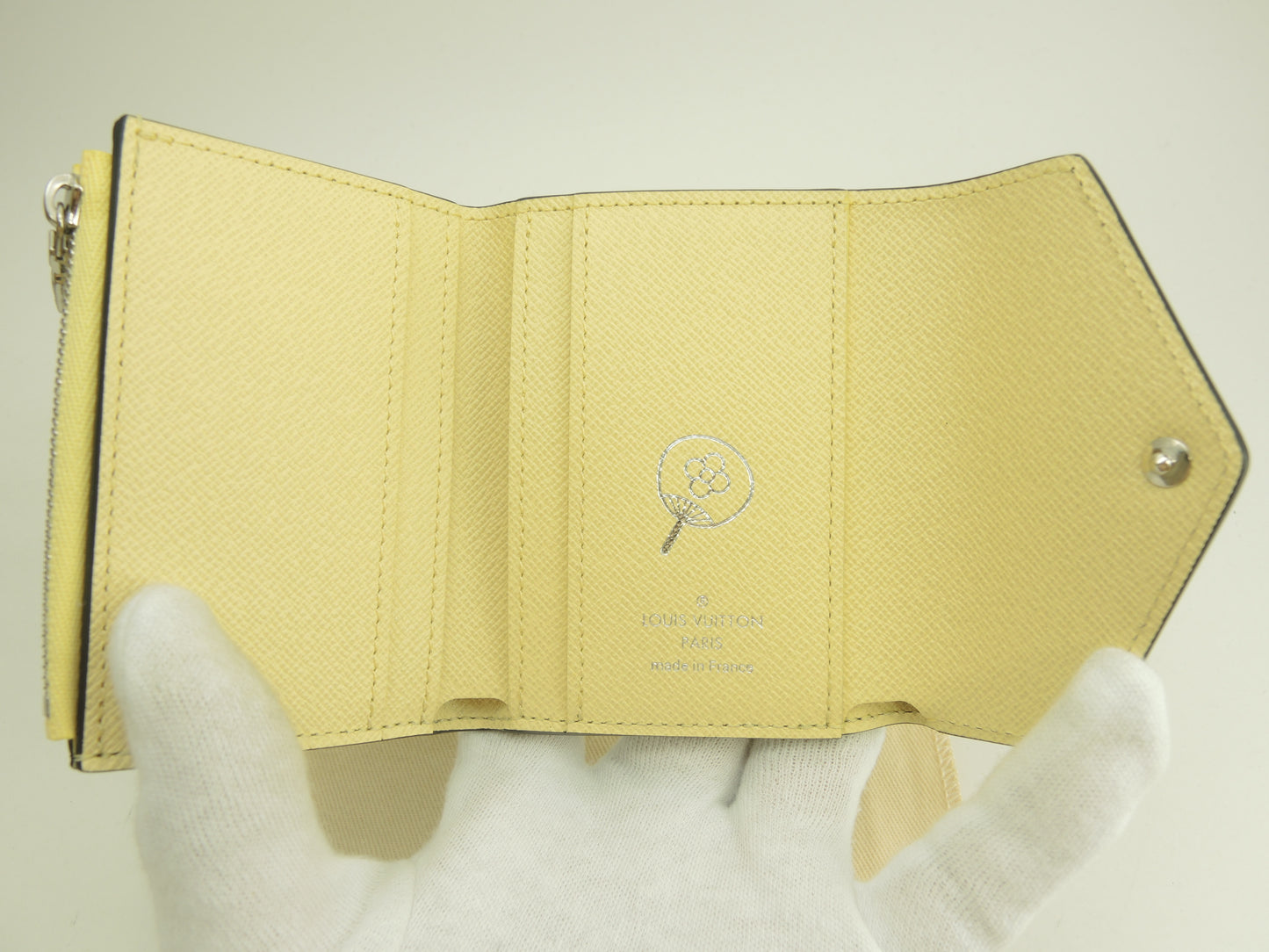 ルイヴィトン ポルトフォイユゾエ M68665 モノグラムLVポップ青 3折ミニ財布 未使用@TN2129