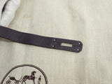 エルメス バーキン35 トゴ紫 シルバー金具 ハンドバッグ 極美品@□H