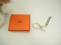 HERMES エルメス グローブホルダー シルバーカラー チャーム HERMES エルメス グローブホルダー シルバーカラー チャーム