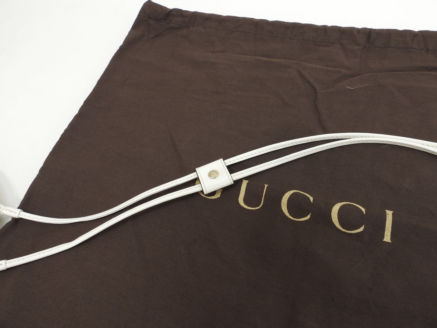 グッチ イヤーマフ シマ ラビット白 耳当て 未使用品@ 29