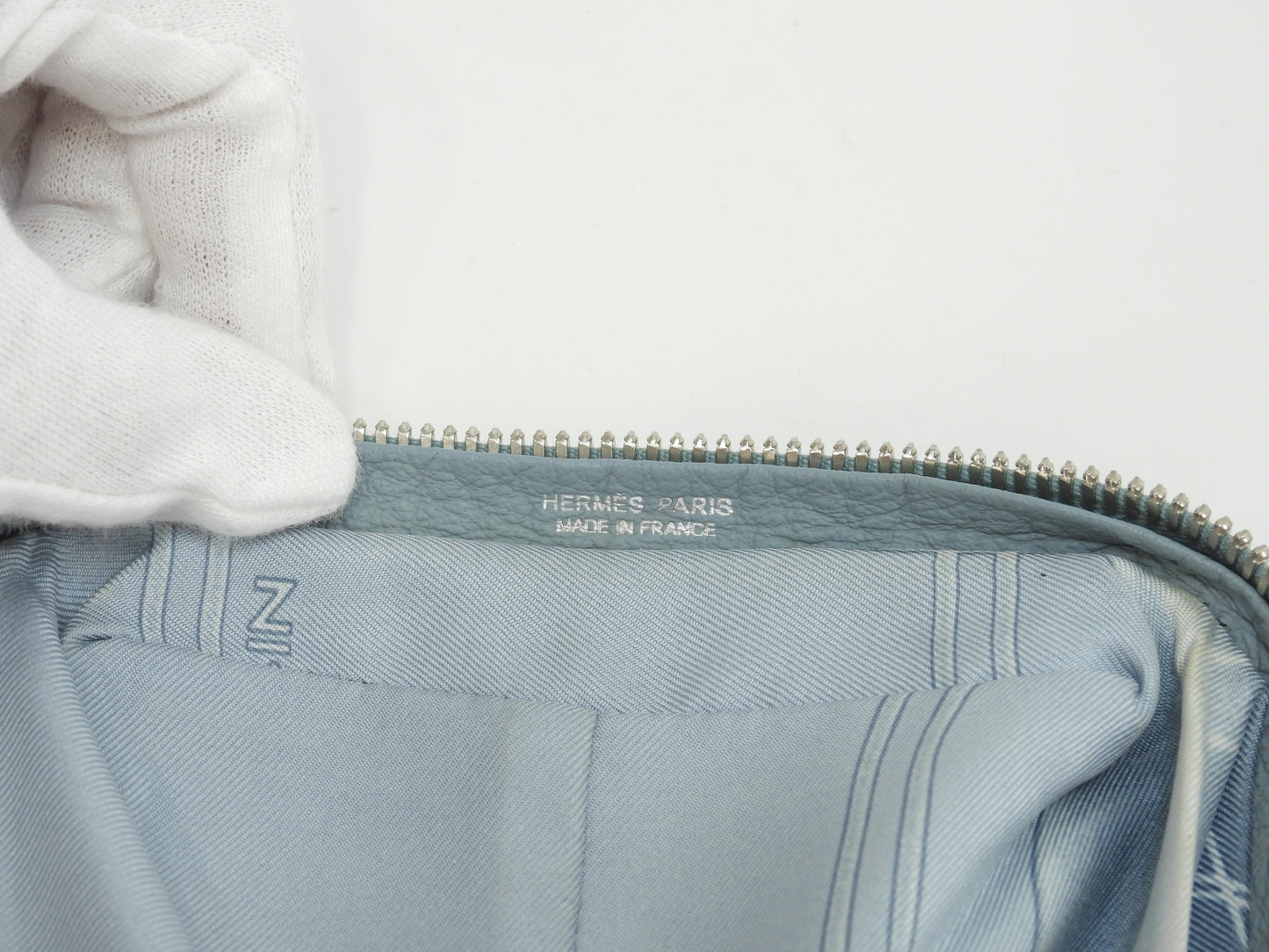 エルメス シルキーポップ ブッフルスキッパー シエル エコバッグ トートバッグ@□M