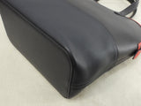 エルメス トランザット ヴォーエヴァーカラー/スイフト 黒紺赤 ハンドバッグ トートバッグ@D