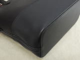 エルメス トランザット ヴォーエヴァーカラー/スイフト 黒紺赤 ハンドバッグ トートバッグ@D