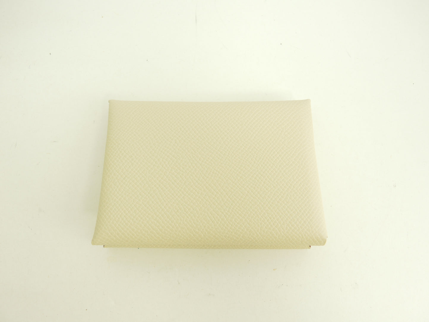 エルメス カルヴィデュオ ヴェルソ エプソン/クレ ミニ財布 ミニウォレット 新品@K