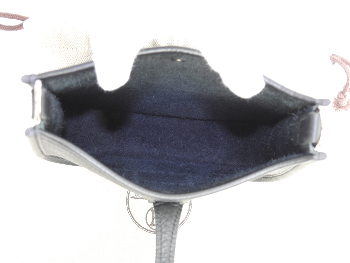 エルメス エヴリンTPM シルバー金具 トリヨンクレマンス黒 ポシェットバッグ 新品@W