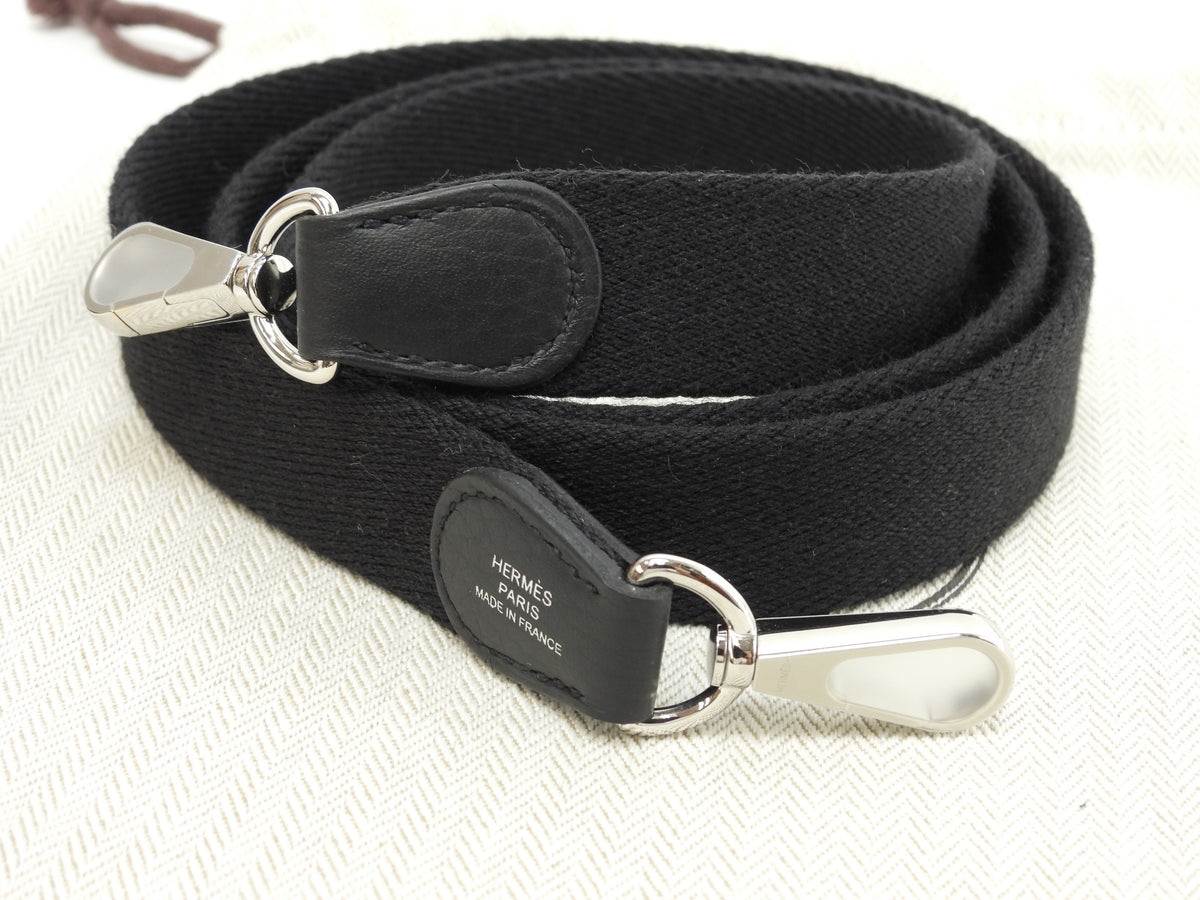 エルメス エヴリンTPM シルバー金具 トリヨンクレマンス黒 ポシェットバッグ 新品@W