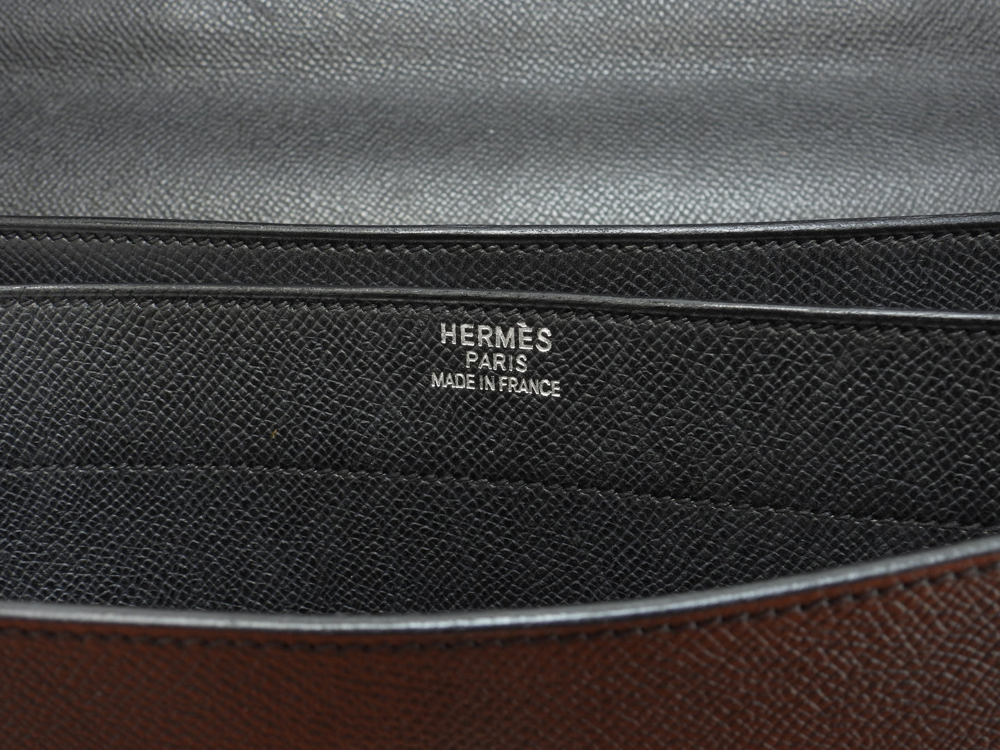 エルメス ケリーデペッシュ34 エプソン黒 シルバー金具 ブリーフケース@□I 2