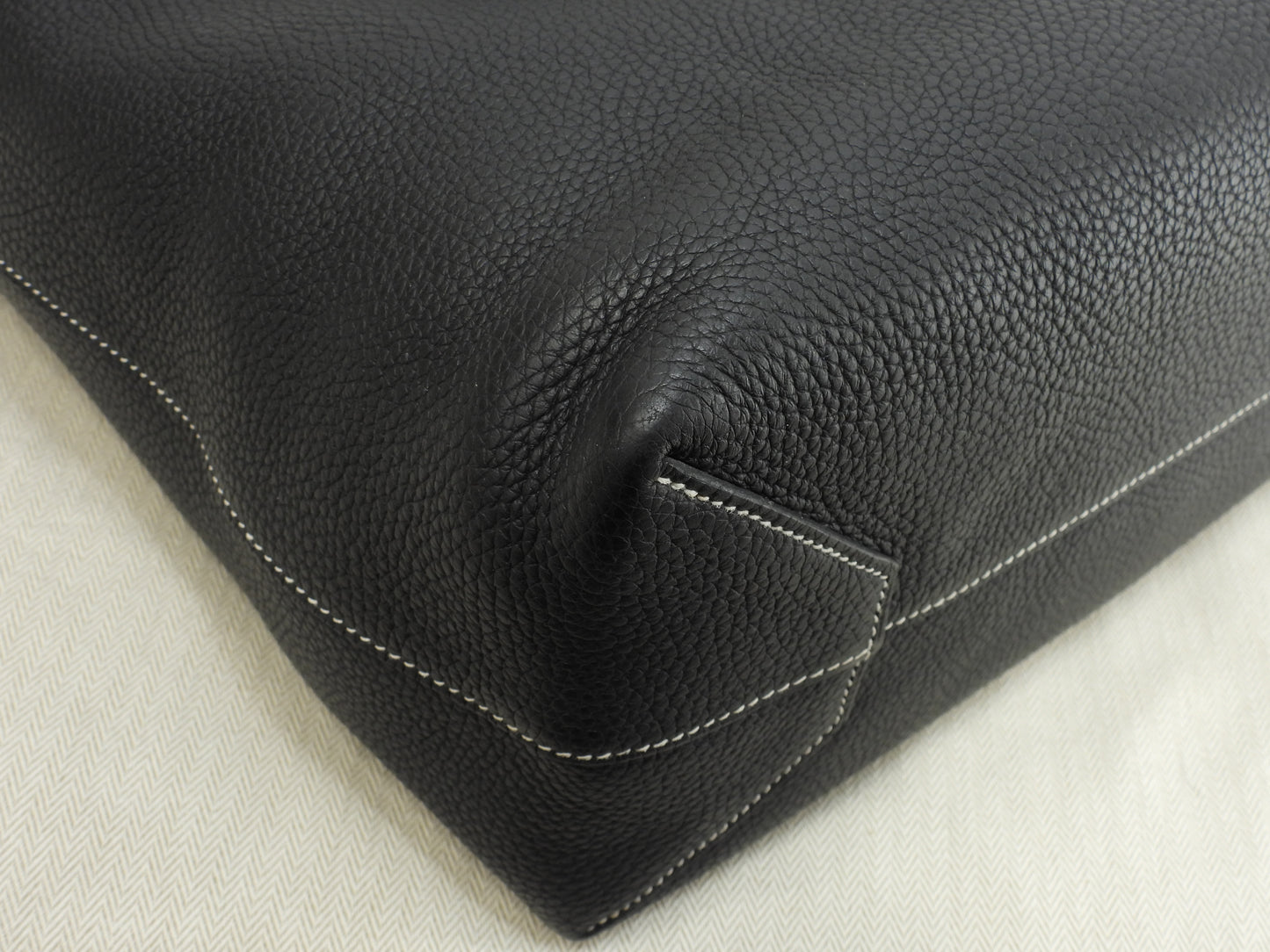 エルメス カバセリエ46 トリヨンクレマンス 黒 トートバッグ ショルダーバッグ 極美品@Z 6