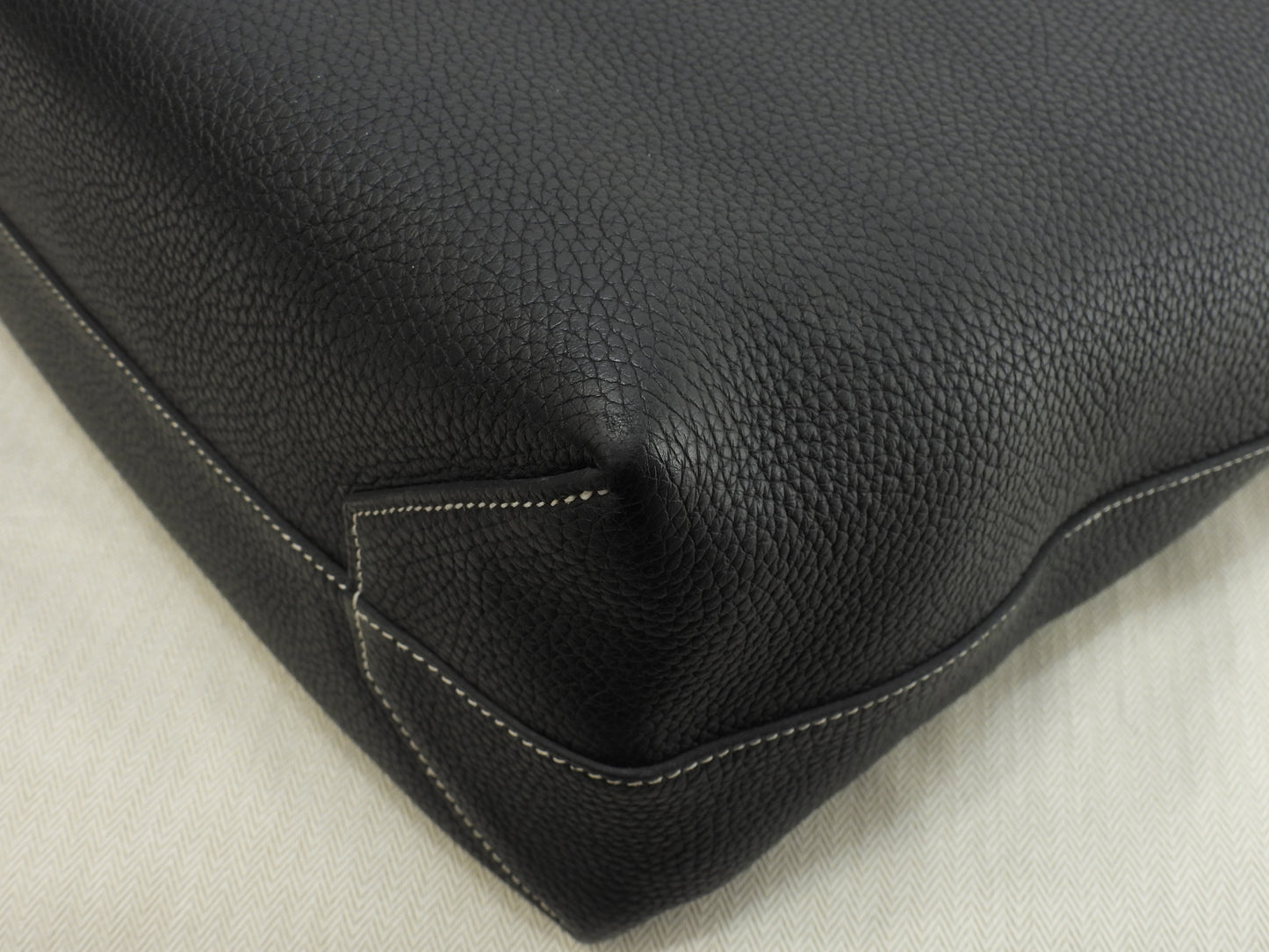 エルメス カバセリエ46 トリヨンクレマンス 黒 トートバッグ ショルダーバッグ 極美品@Z 6