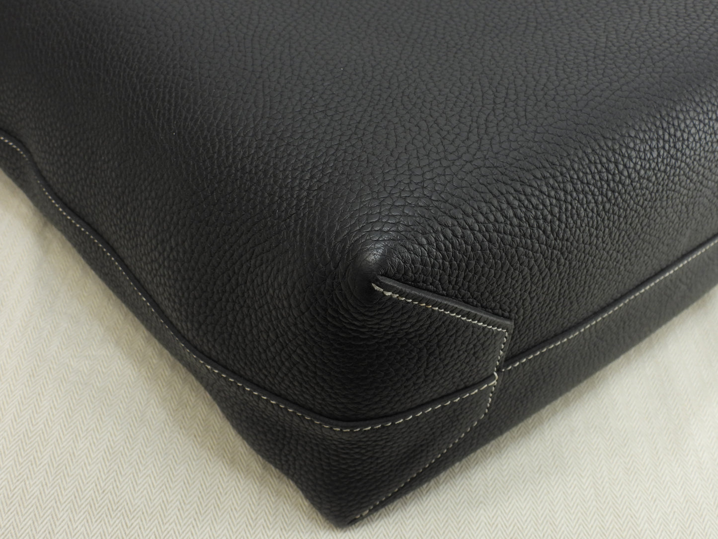 エルメス カバセリエ46 トリヨンクレマンス 黒 トートバッグ ショルダーバッグ 極美品@Z 6