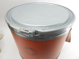 エルメス 収納ケース サドルボックス 橙 ドラム缶 おもちゃ箱 小物入 バッグ@ 2