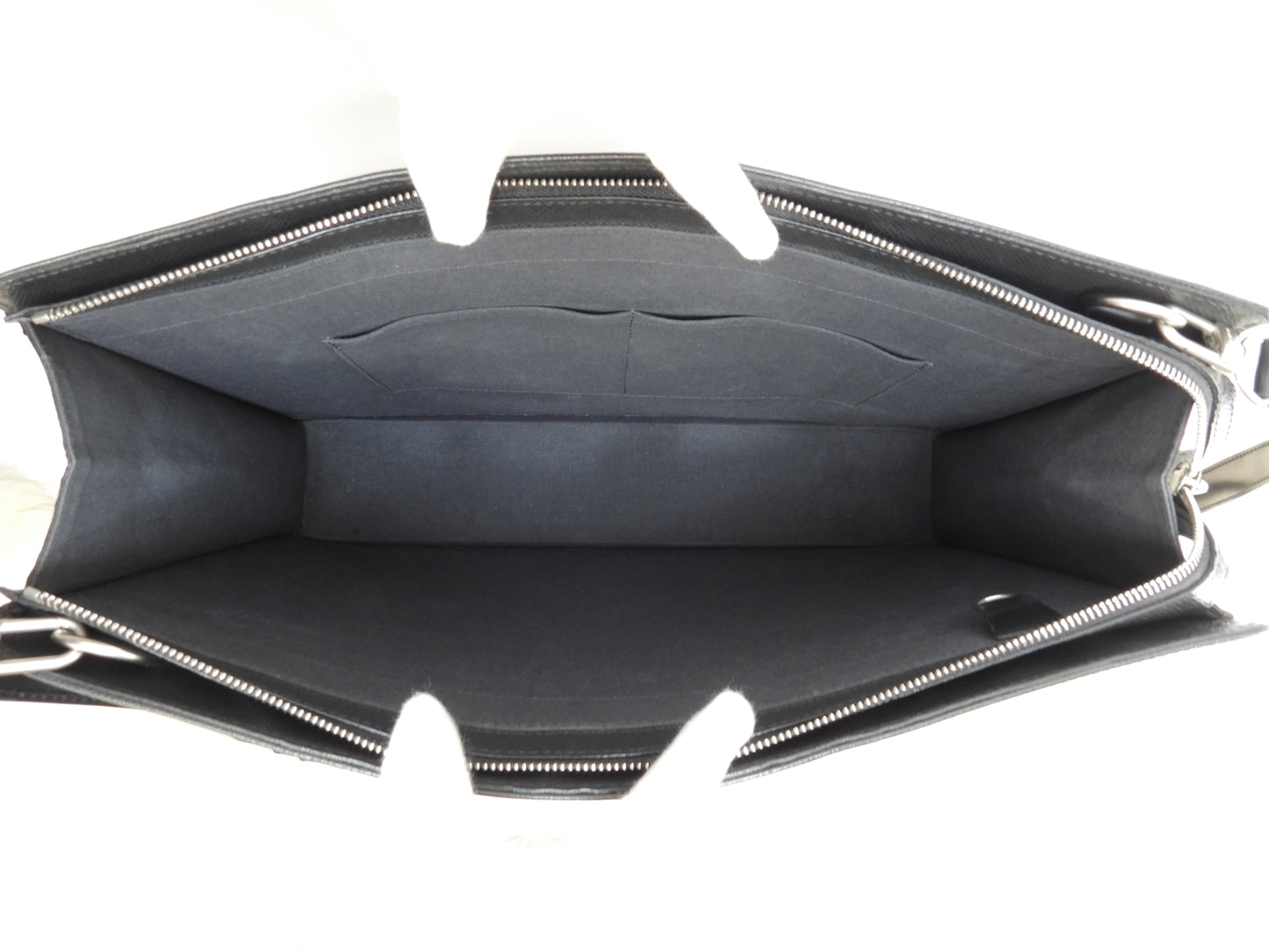 ルイヴィトン ロザン M30052 タイガ黒 書類かばん ブリーフケース ショルダーストラップ付@RI2153