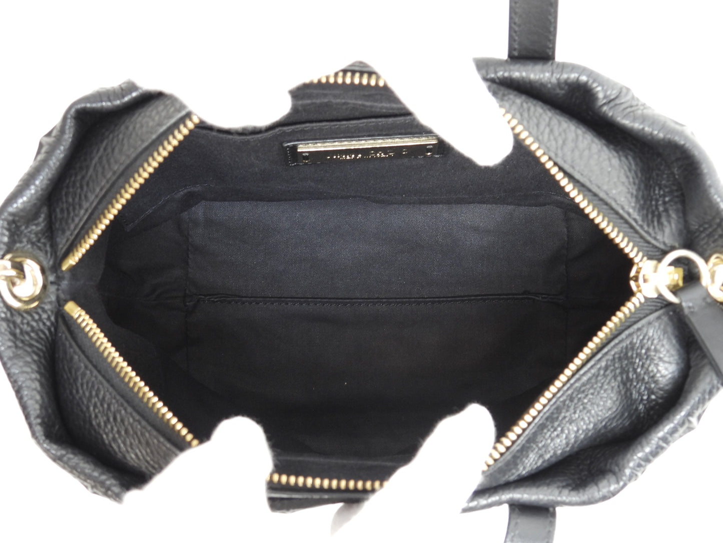ジミーチュウ ミニサラ エンボススター レザー黒 ポシェットバッグ 美品@ 6