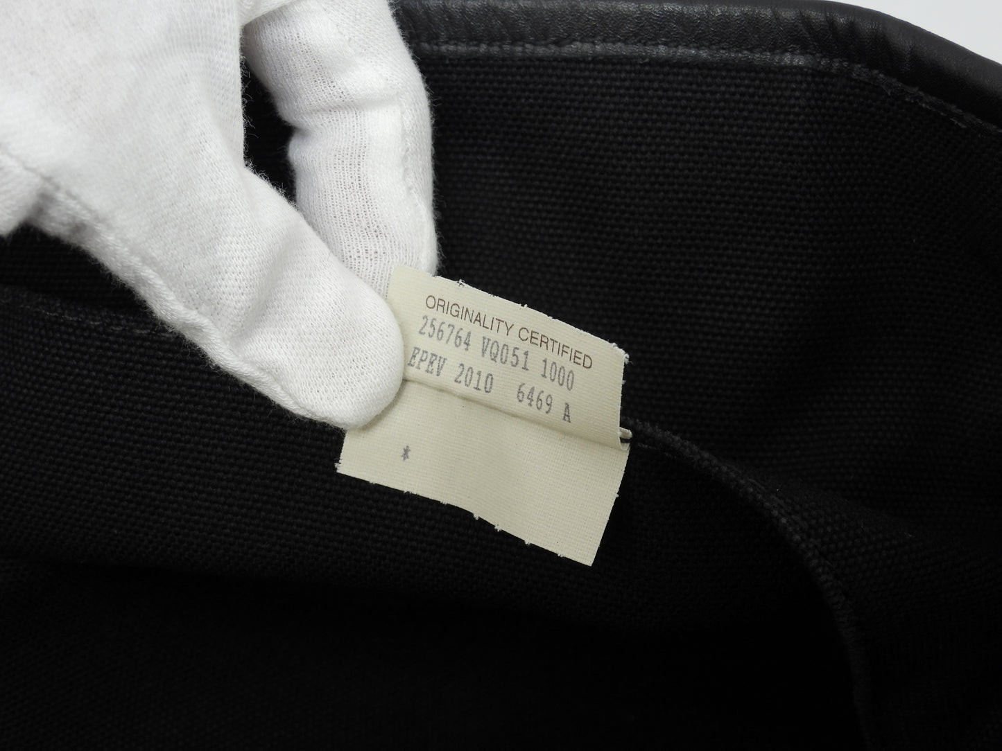 ボッテガヴェネタ トートバッグ特大 イントレチャート コットン革黒 ショッピングバッグ@ 256