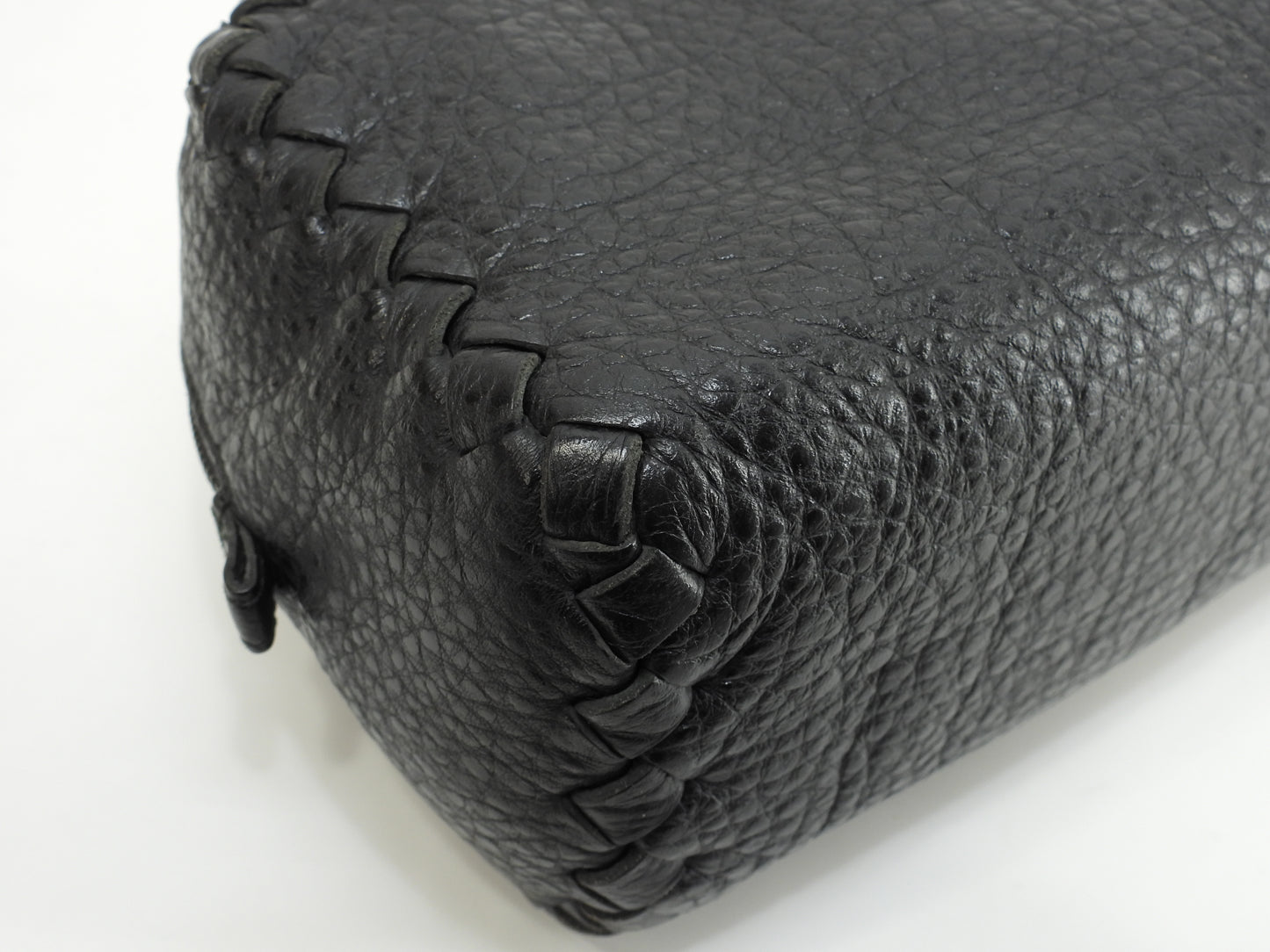 ボッテガヴェネタ クラッチ 淵イントレチャート レザー黒 セカンドバッグ メンズ@ 6