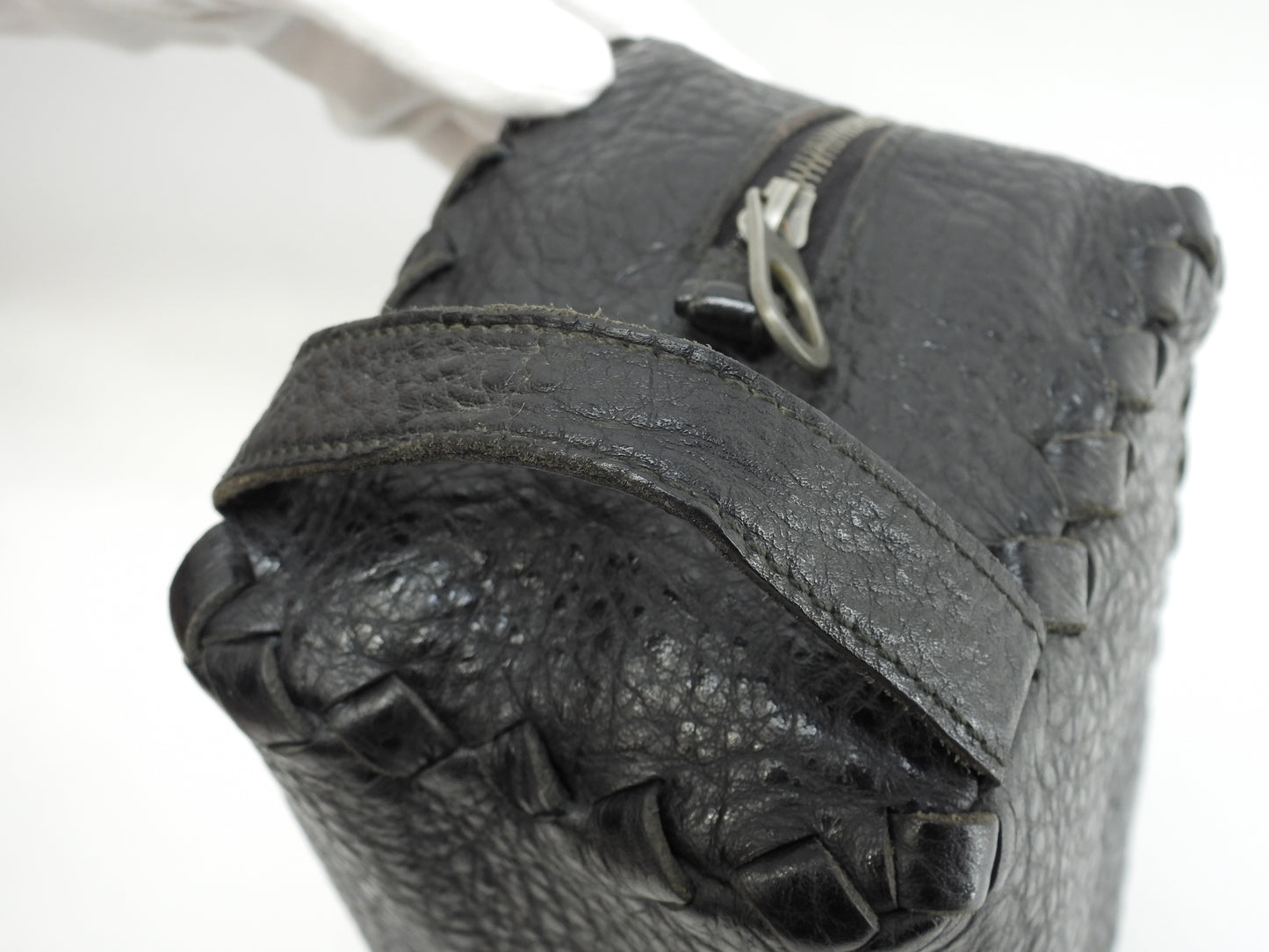 ボッテガヴェネタ クラッチ 淵イントレチャート レザー黒 セカンドバッグ メンズ@ 6