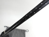 バレンシアガ ポシェット Bロゴ レザー黒 クロスボディバッグ 斜め掛けショルダー@580031-1000