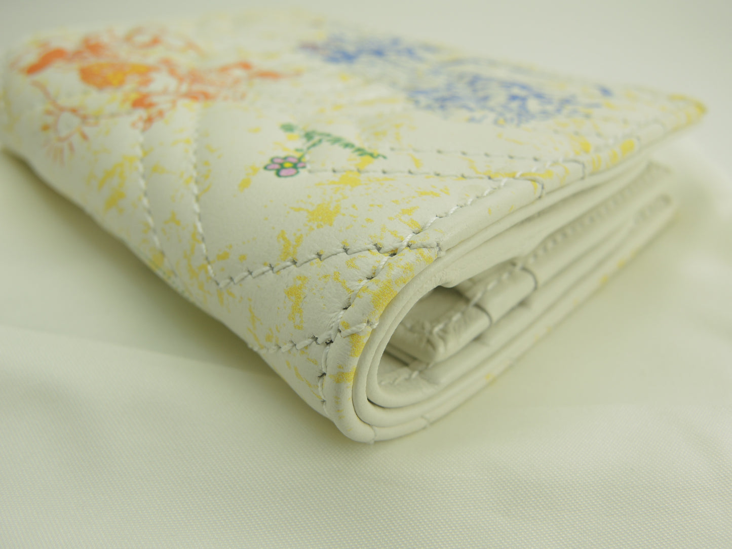 グッチ 2折財布 ミッキーマウス レザー白 ディズニーコラボ ミニウォレット 美品@ 13