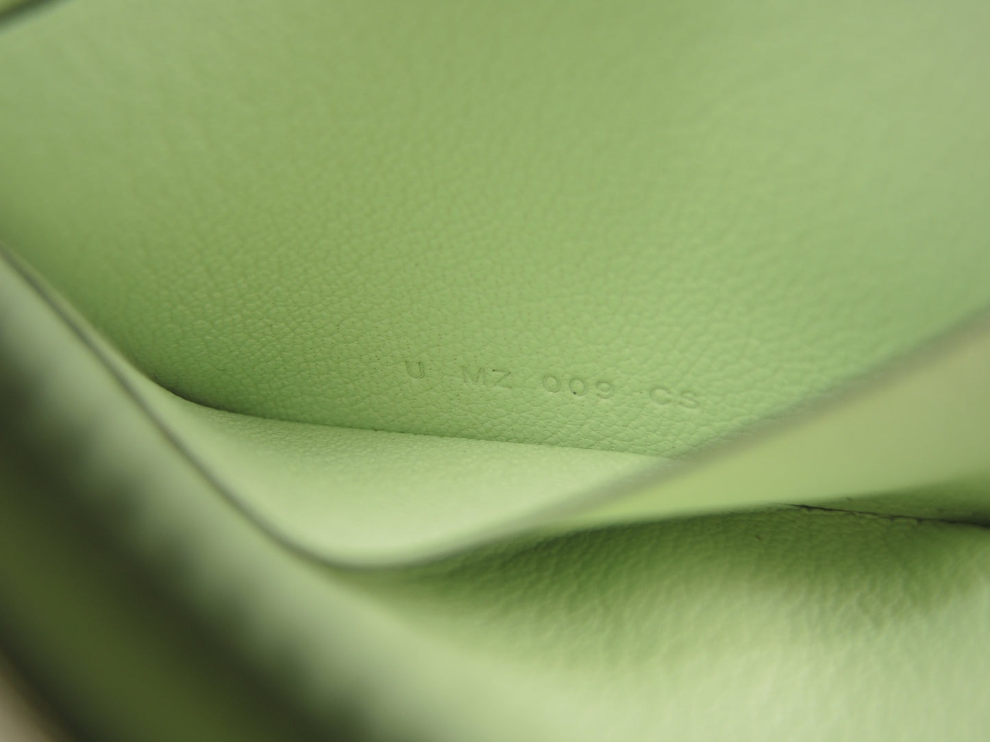 エルメス パドックウォレット シェーブル 薄緑 コインケース カードケース 新品@U 10