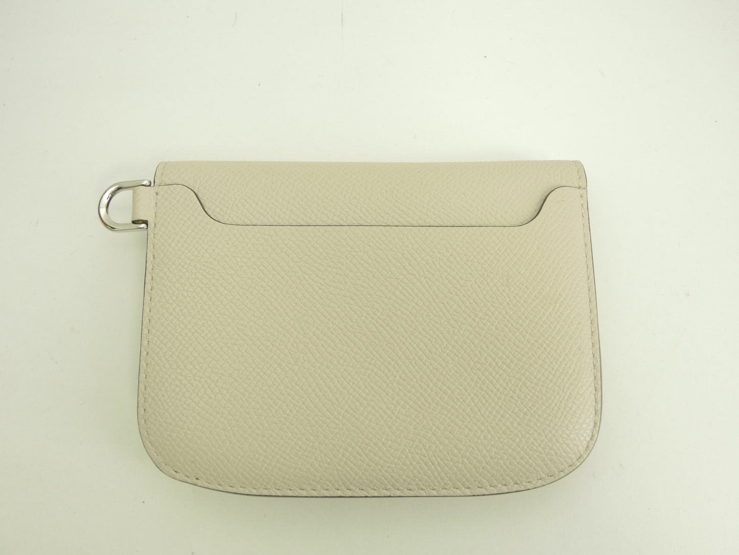 デルボー 2折財布 ヴァガボンドコンパクト 型押レザー/グレージュ@K13Z