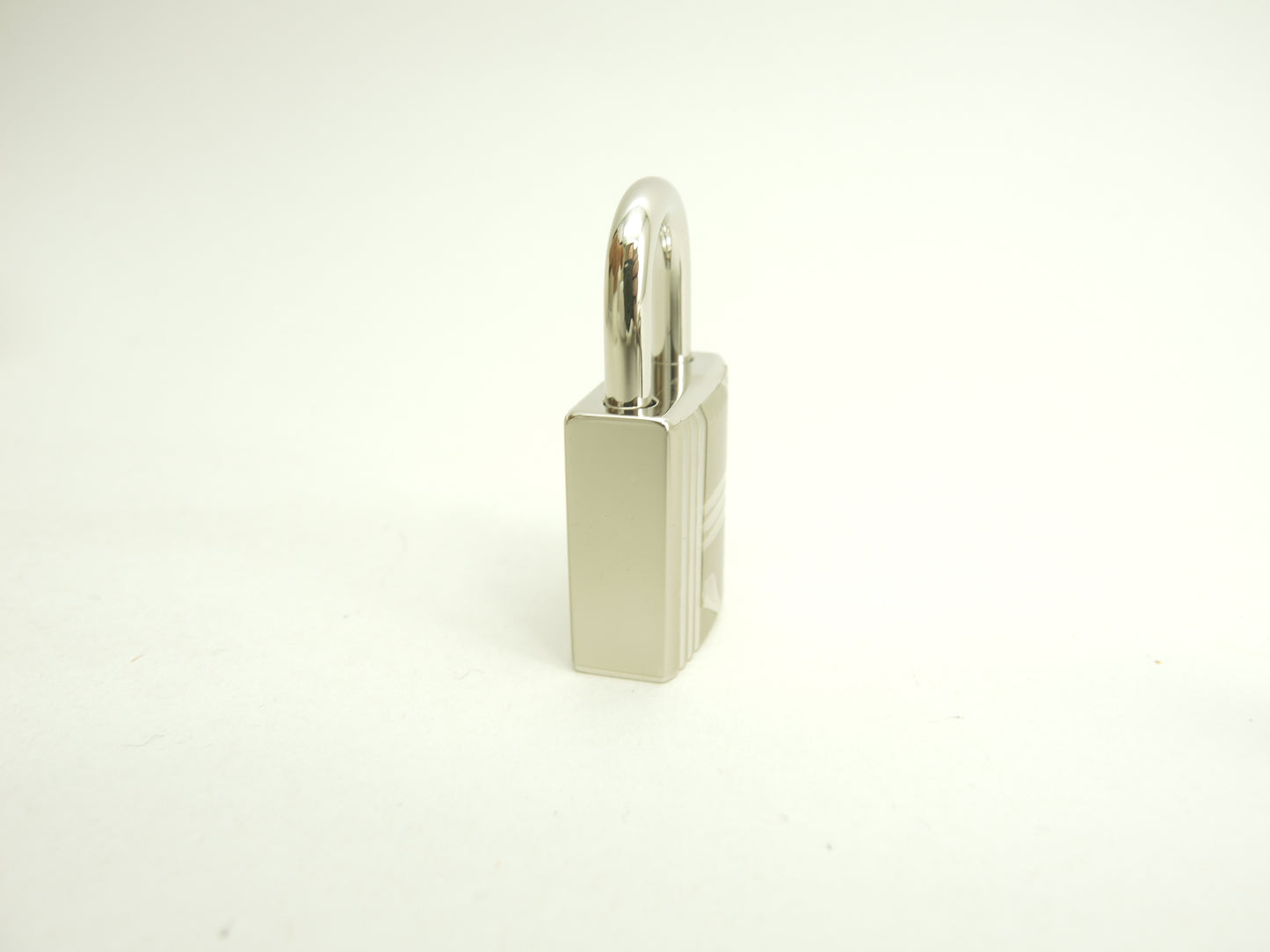 エルメス 南京錠 鍵2個 シャインシルバー パドロック キー 120 バッグチャーム 新品@ 202