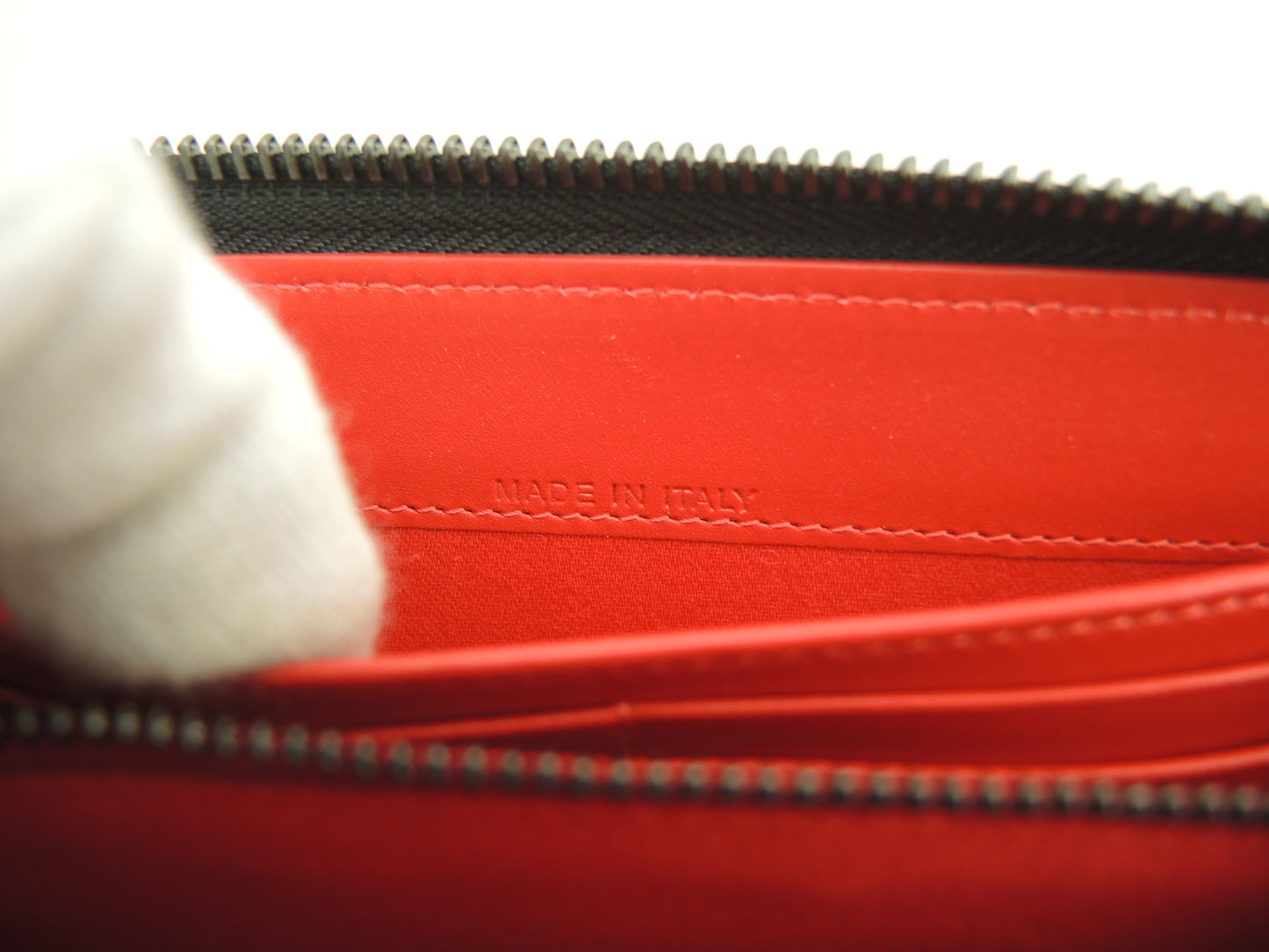 クリスチャンルブタン ロングウォレット シルバースタッズ レザー黒 長財布 パネトーネ 新品@ 5