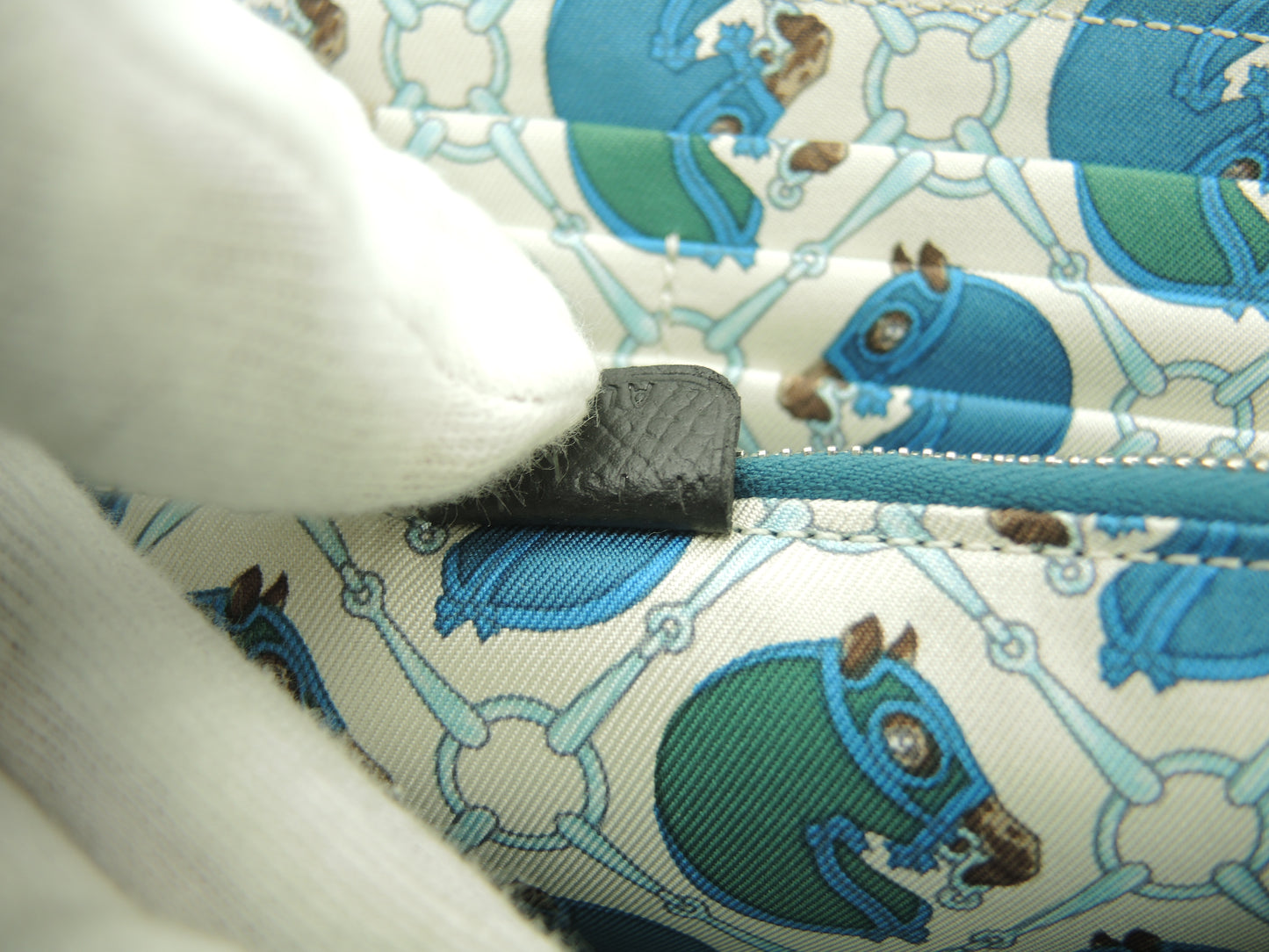 エルメス アザップロングシルクイン ヴォーエプソン黒 ロングウォレット 未使用@A 2