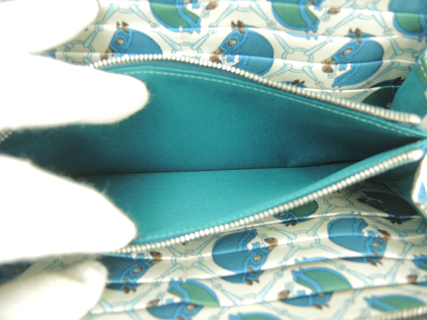 エルメス アザップロングシルクイン ヴォーエプソン黒 ロングウォレット 未使用@A 2