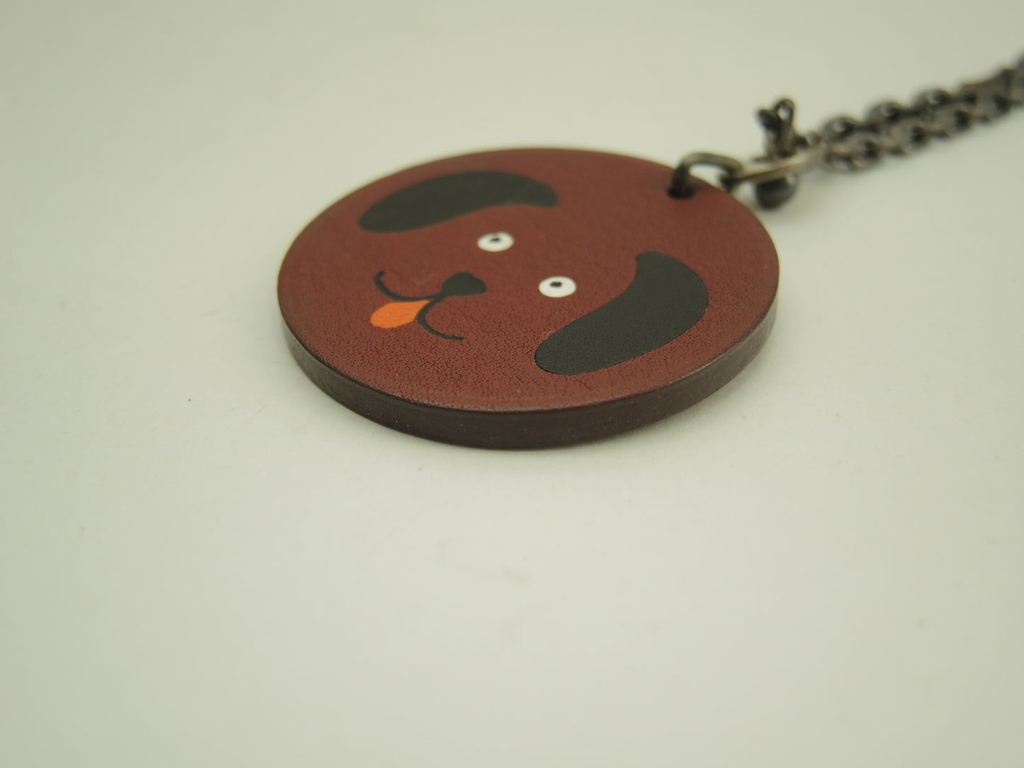 エルメス キーリング バッグチャーム 犬 SV925 ドッグ イヌ いぬ 美品@ 32