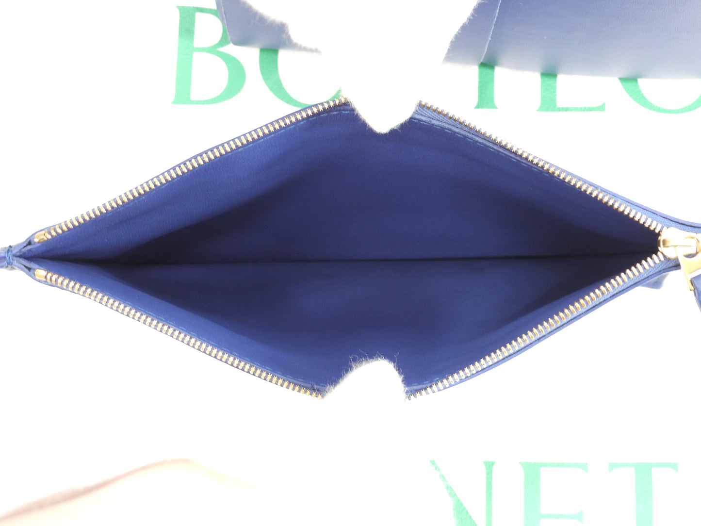 ボッテガヴェネタ トートバッグ スモールアルコ レザー青 ハンドバッグ 極美品@B10245652B