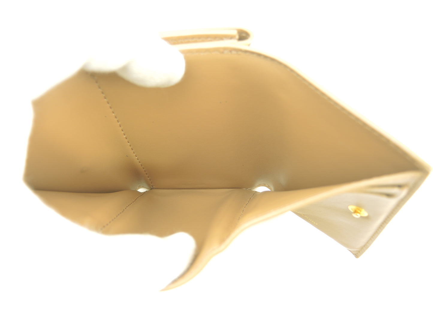 バーバリー ミニウォレット TB柄 レザー/ベージュ 3折財布 スモールウォレット@ITALBSRL239CAL