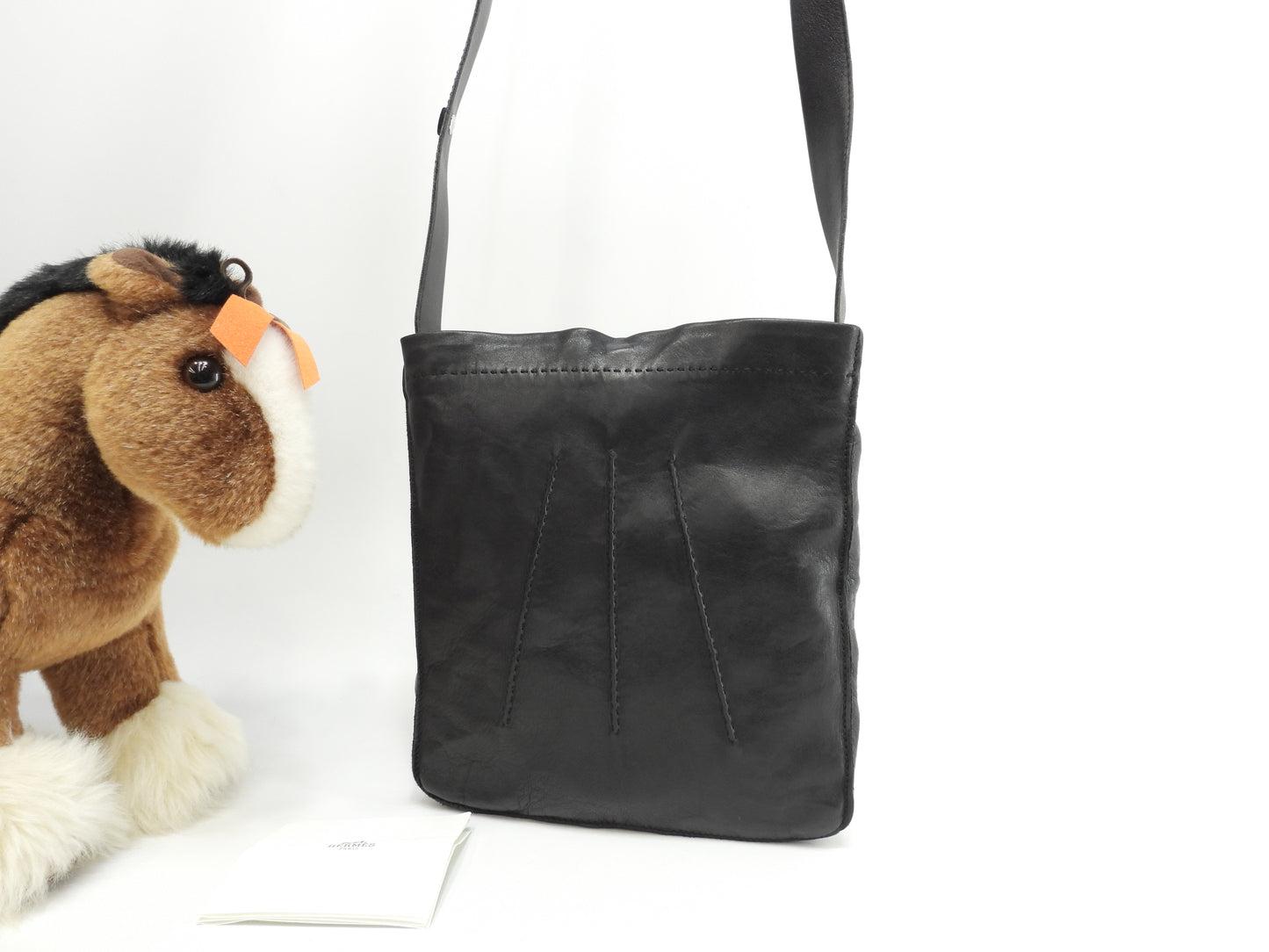 エルメス ポシェット トゥドゥ アニューミロ黒 クロスボディバッグ 斜掛ショルダー 美品@ 6