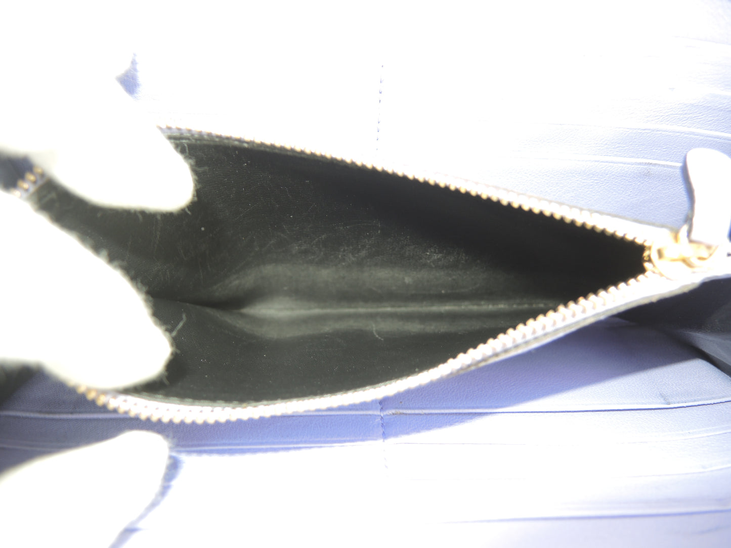 ヴェルサーチ ロングウォレット メドゥーサ レザー黒 ラウンドジップ長財布 美品@ 14