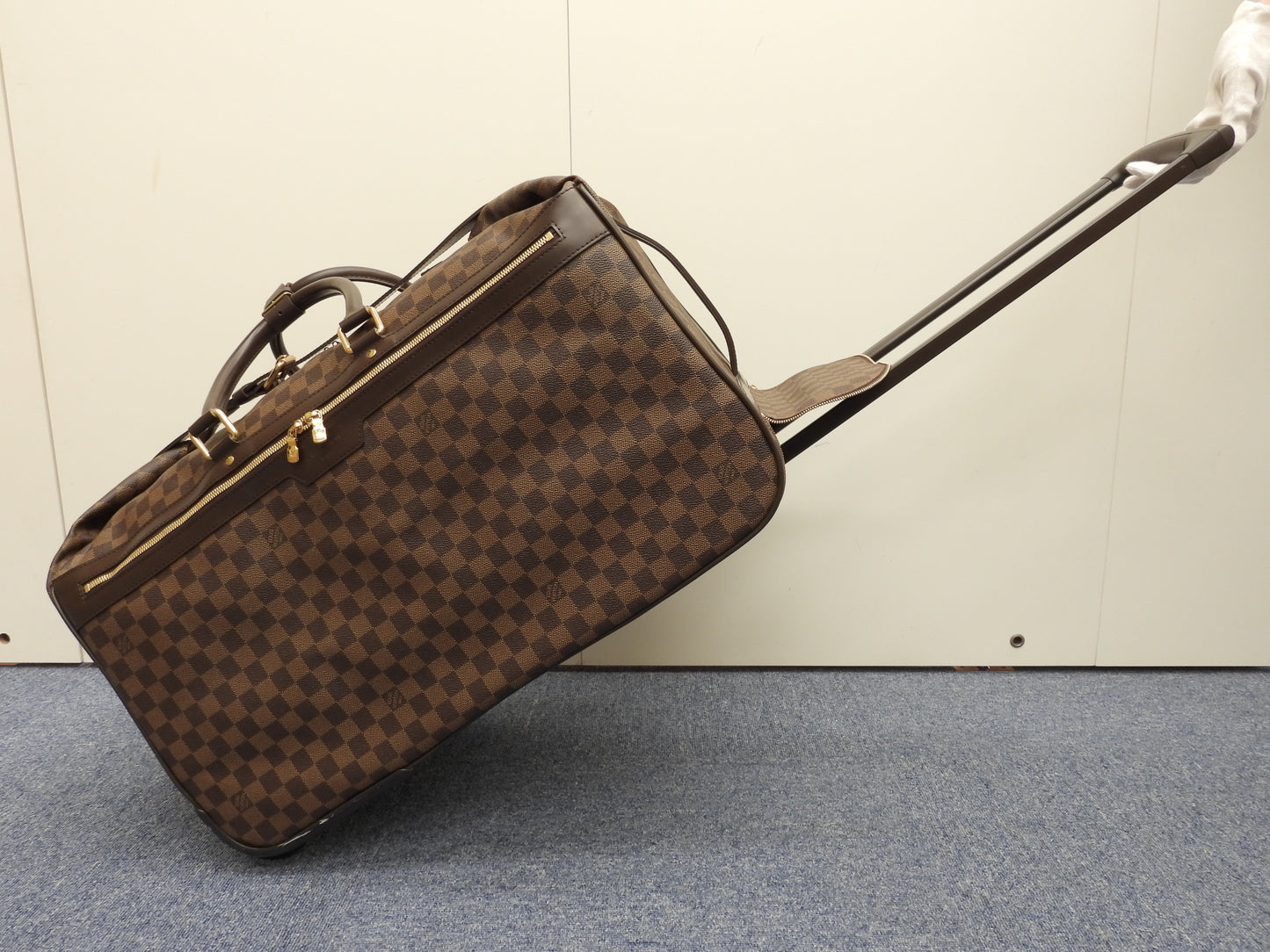ルイヴィトン エオール60 N23203 ダミエ 旅行用キャリーバッグ ボストンバッグ@BA0059