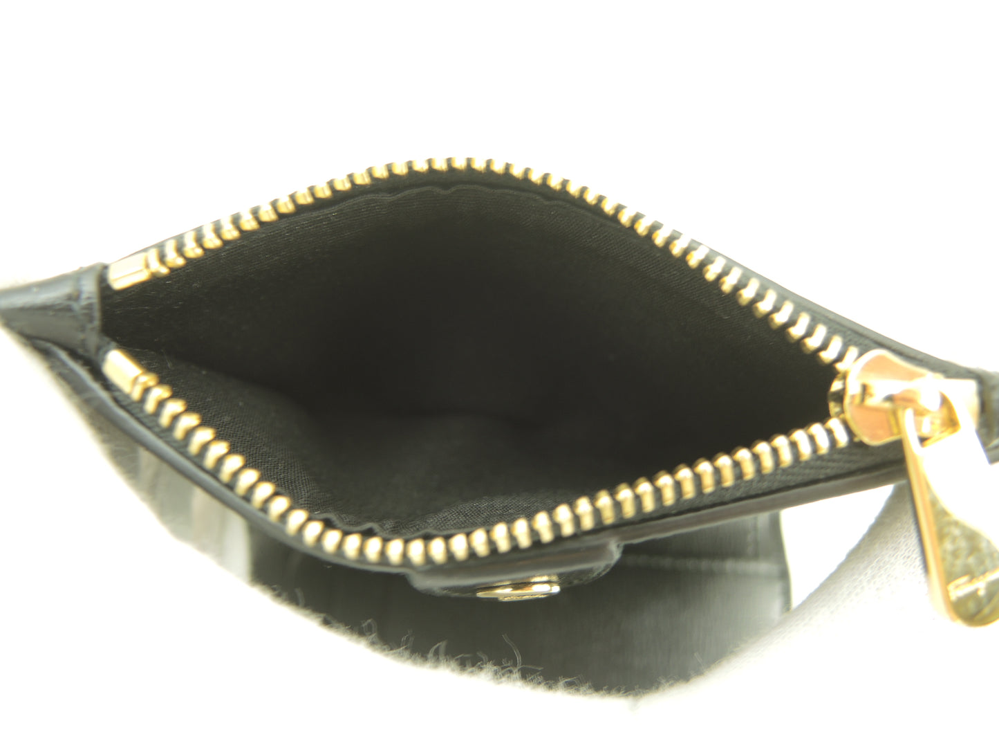 サルヴァトーレフェラガモ コンパクトウォレット ヴァラリボン レザー黒スモール財布 極美品@JP22E009