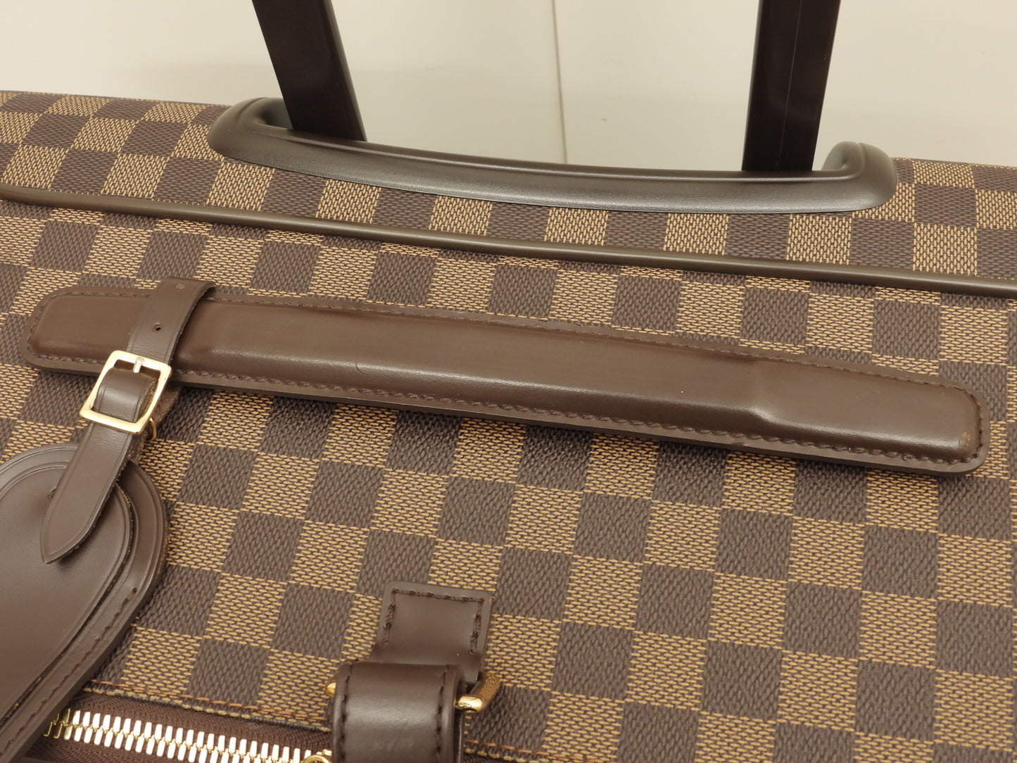 ルイヴィトン ペガス65 N23247 ダミエ トロリーバッグ 旅行用キャリーバッグ 極美品@SP4099