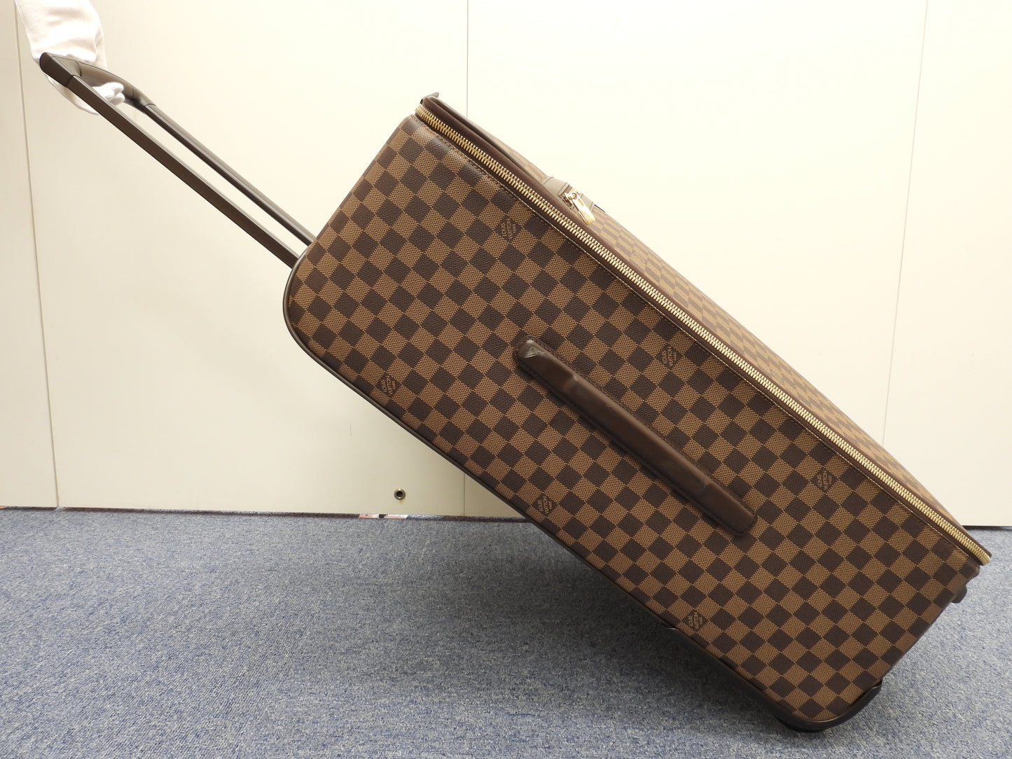 ルイヴィトン ペガス65 N23247 ダミエ トロリーバッグ 旅行用キャリーバッグ 極美品@SP4099