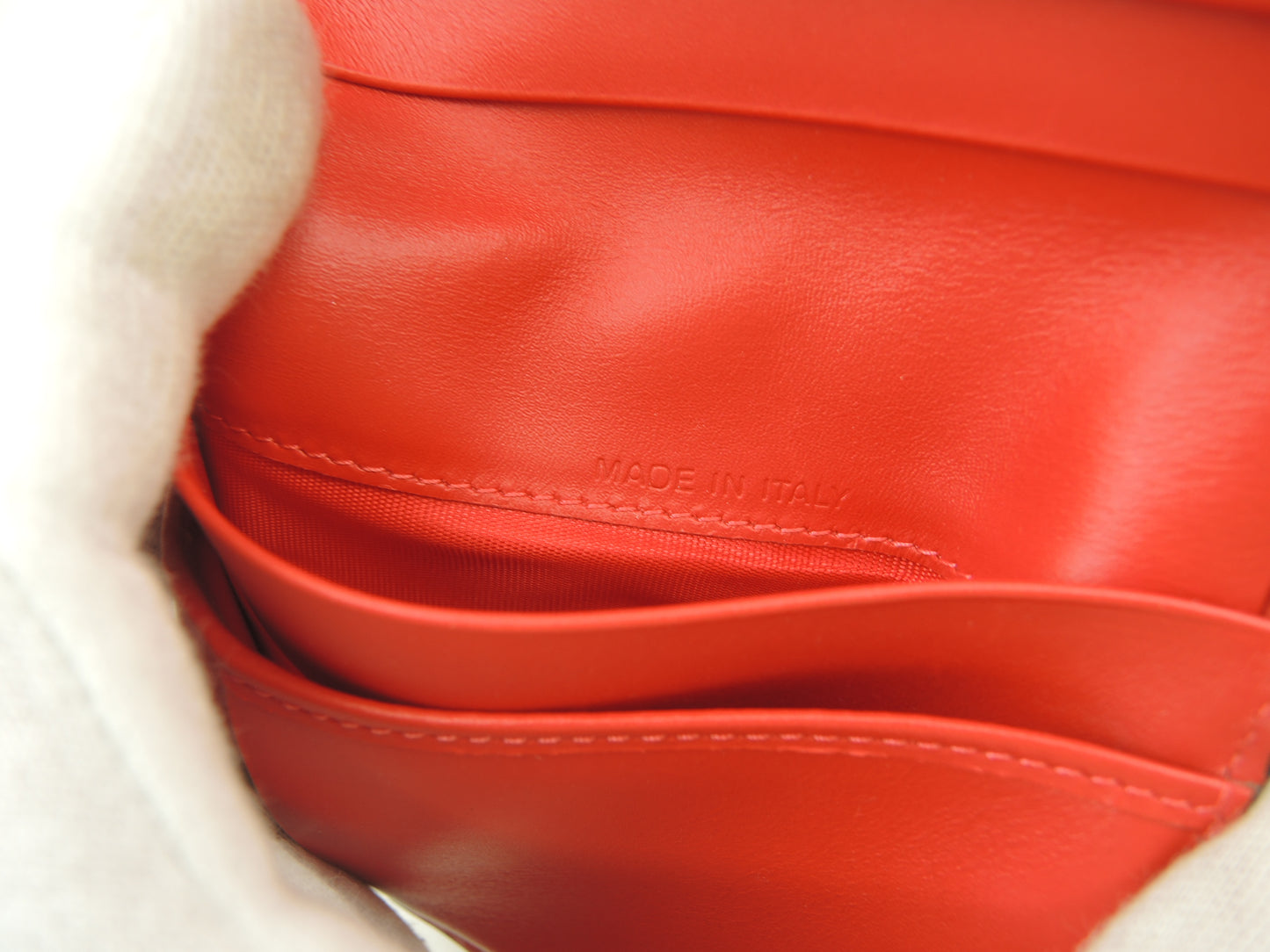 クリスチャンルブタン 2折財布 パロマ クロコ型押レザー黒赤 コンパクトウォレット 美品@ 6